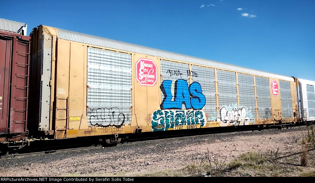 KCS 9622 TTGX 691071 Con Grafiti 